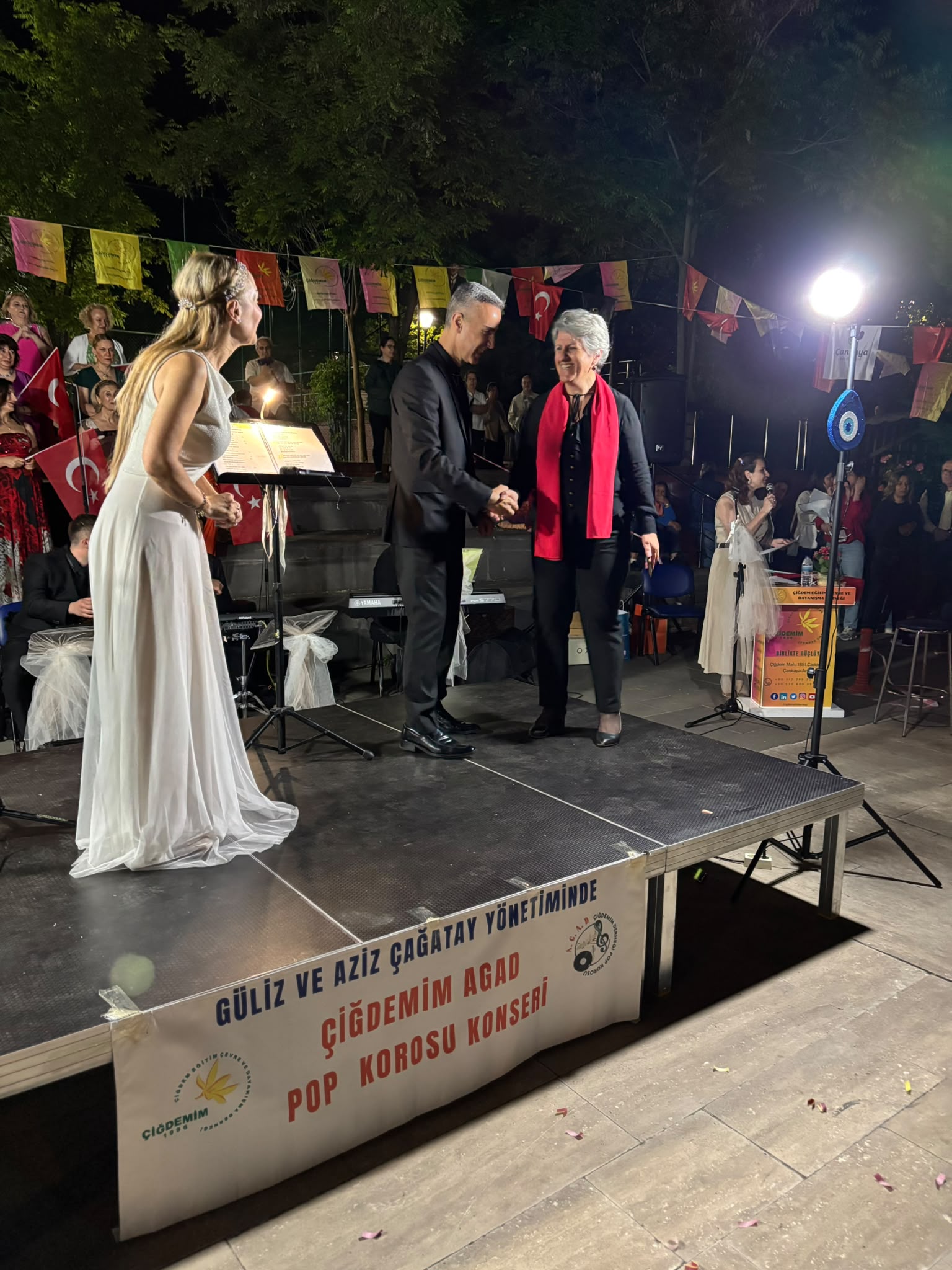 Çiğdemim korosu ödül etkinliği