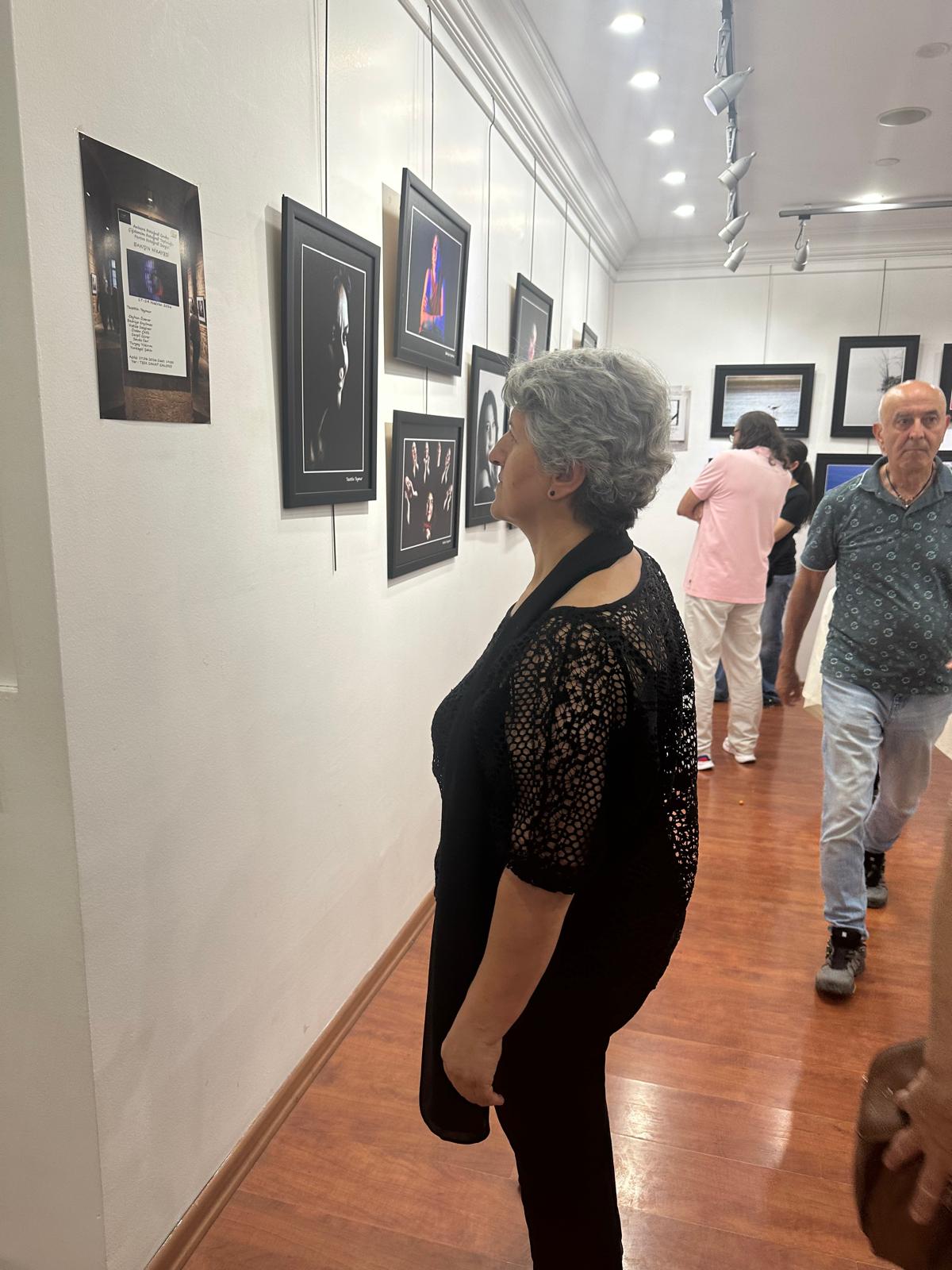 Çiğdem Mahallesi sanat sergisinden bir an