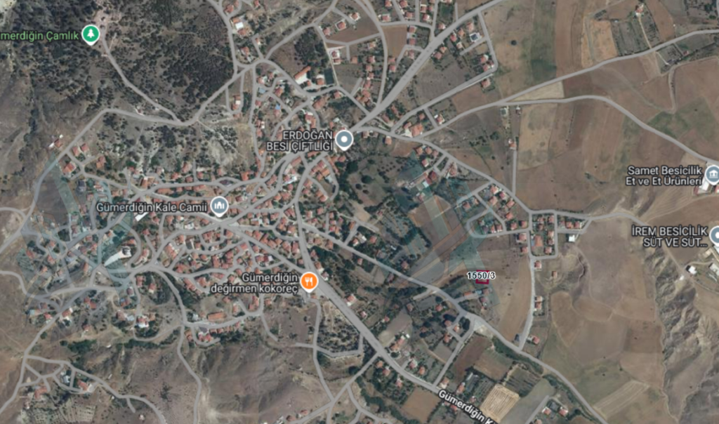 ŞABANÖZÜNDE YOLA YAKIN, İMARLI 660 M² KONUT ARSASI - ÇANKIRI ŞABANÖZÜ GÜMERDİĞİN